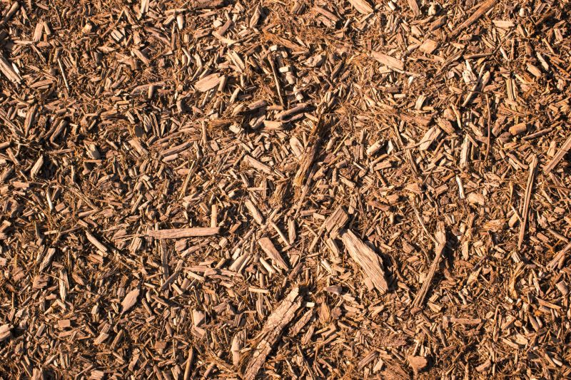Wood Chips Spreading