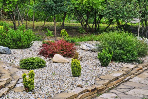 Rock Landscaping in Claremore