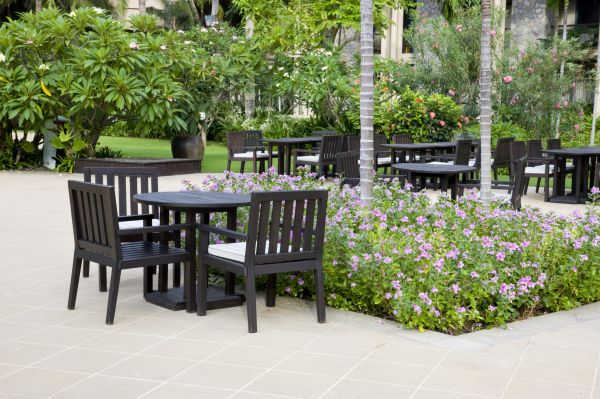 Courtyard Landscaping in Claremore