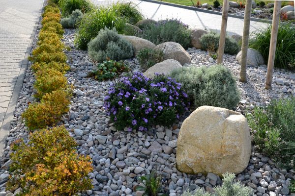 Decorative Rock Installation in Claremore