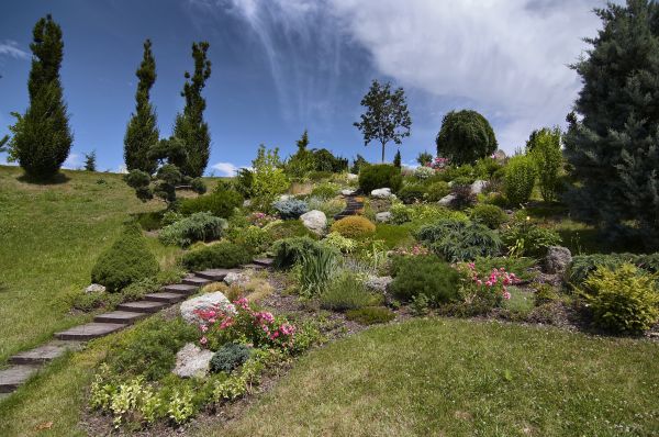 Steep Terrain Landscaping in Claremore