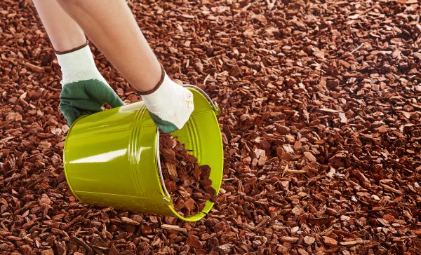 Wood Chip Landscaping in Claremore