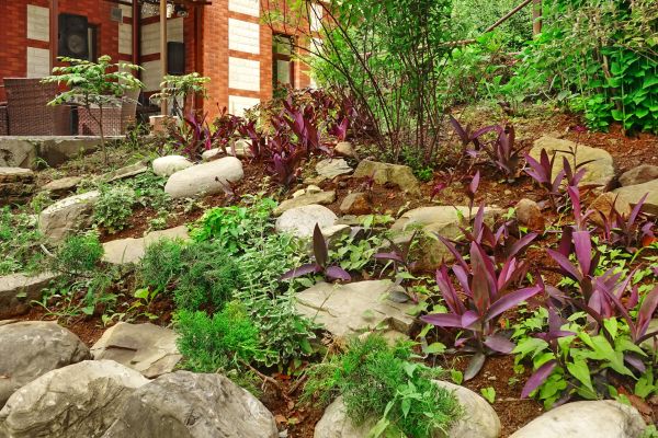 Rock Garden Landscaping in Claremore